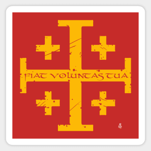 FIAT VOLUNTAS TUA Sticker